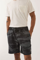 Men's Journey Active Short in the color Black Camo - Additional Fit image