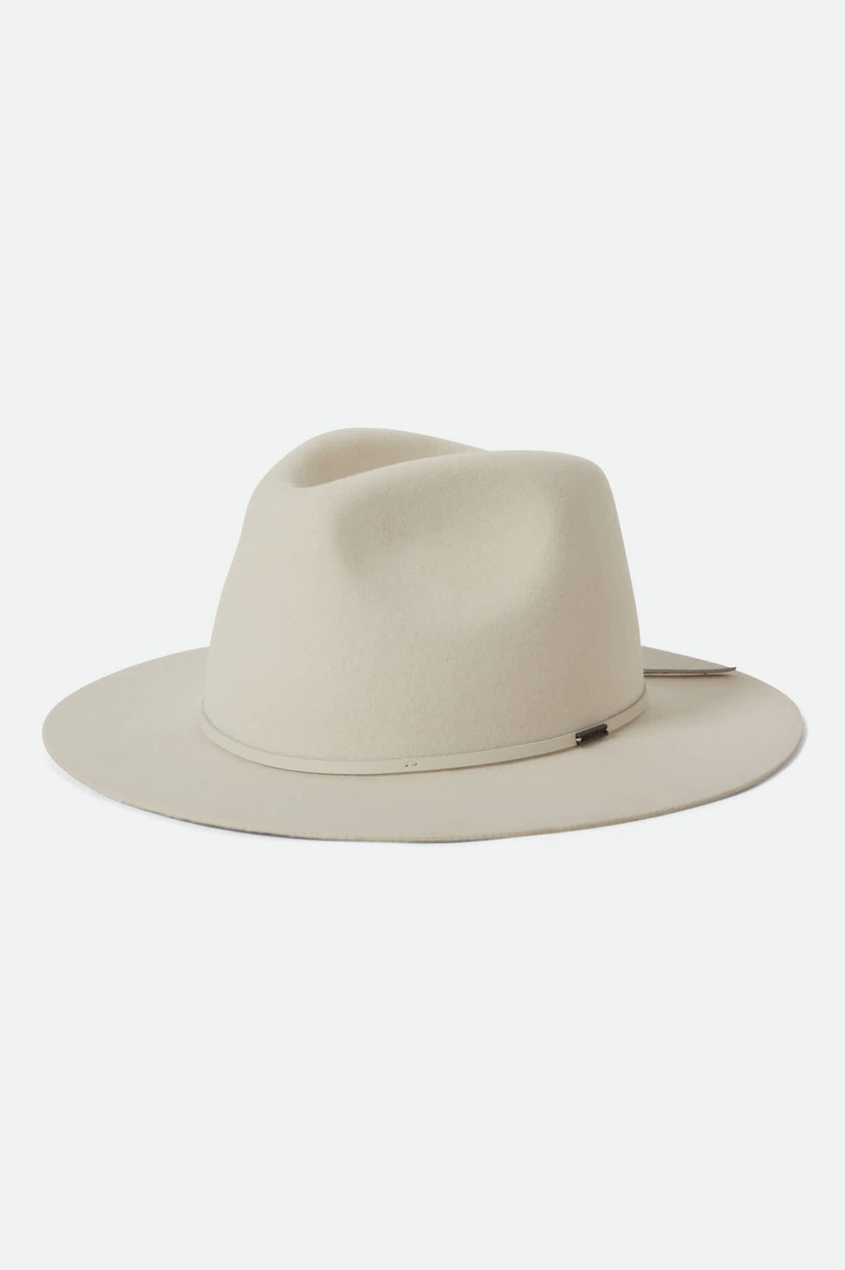 Unisex Wesley Fedora in Off White – Brixton