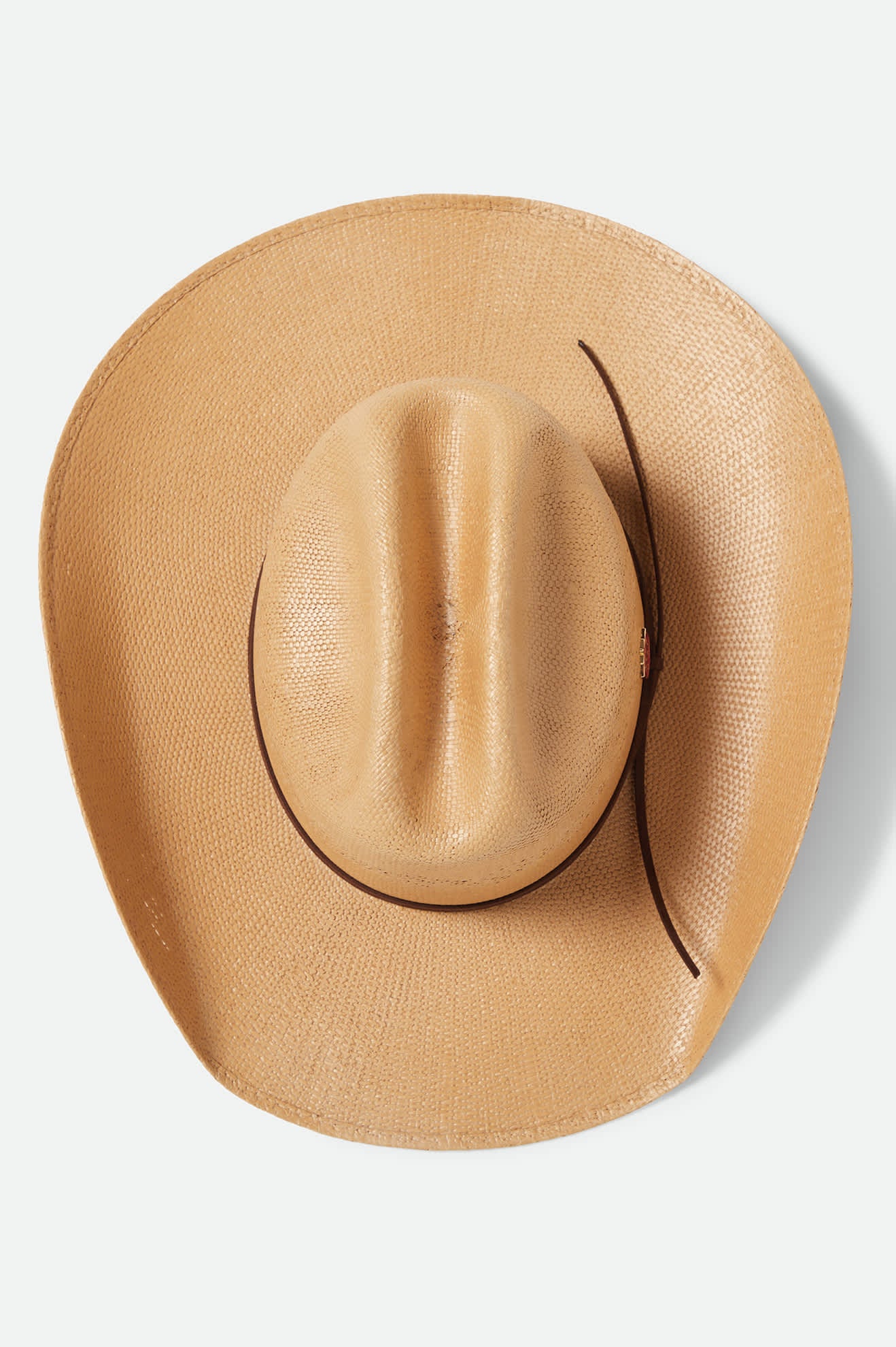 Unisex Lone Star Straw Cowboy Hat in the color Texas Gold - Additional Laydown image