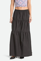 Women's The Abigail Skirt in the color Black - Women's Front View