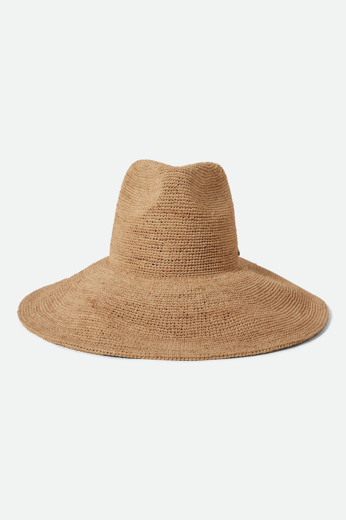 Wide Brim Straw Sun Hat - Tan BARRIÈRE Sun Hat LE CARL GUSTAF St BARTH Floppy Straw Extra  main image 2