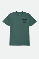 Men's Hubal S/S Tailored T-Shirt in the color Night Sage - Front Product View