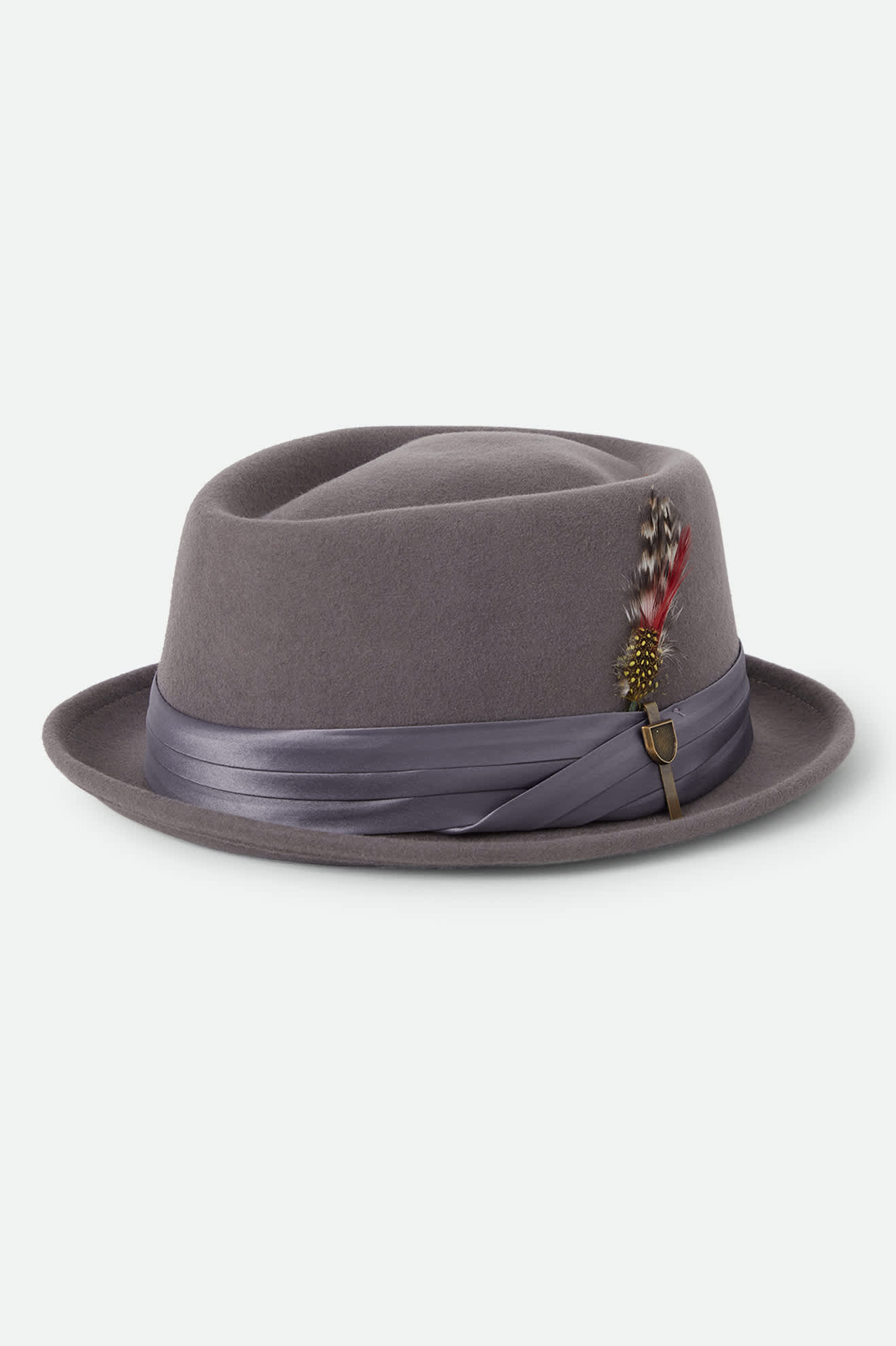 Unisex Stout Pork Pie in the color Charcoal/Charcoal - Front Product View