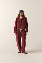 Women's Utopia Overshirt in the color Wild Ginger Cord - Additional Fit image