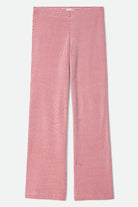 Women's Siesta Knit Pant in the color Adrenaline Rush/White Weave - Front Product View