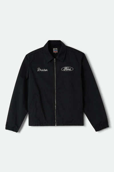 Unisex Ford Built Tough Harrington Jacket in Burnt Rubber – Brixton