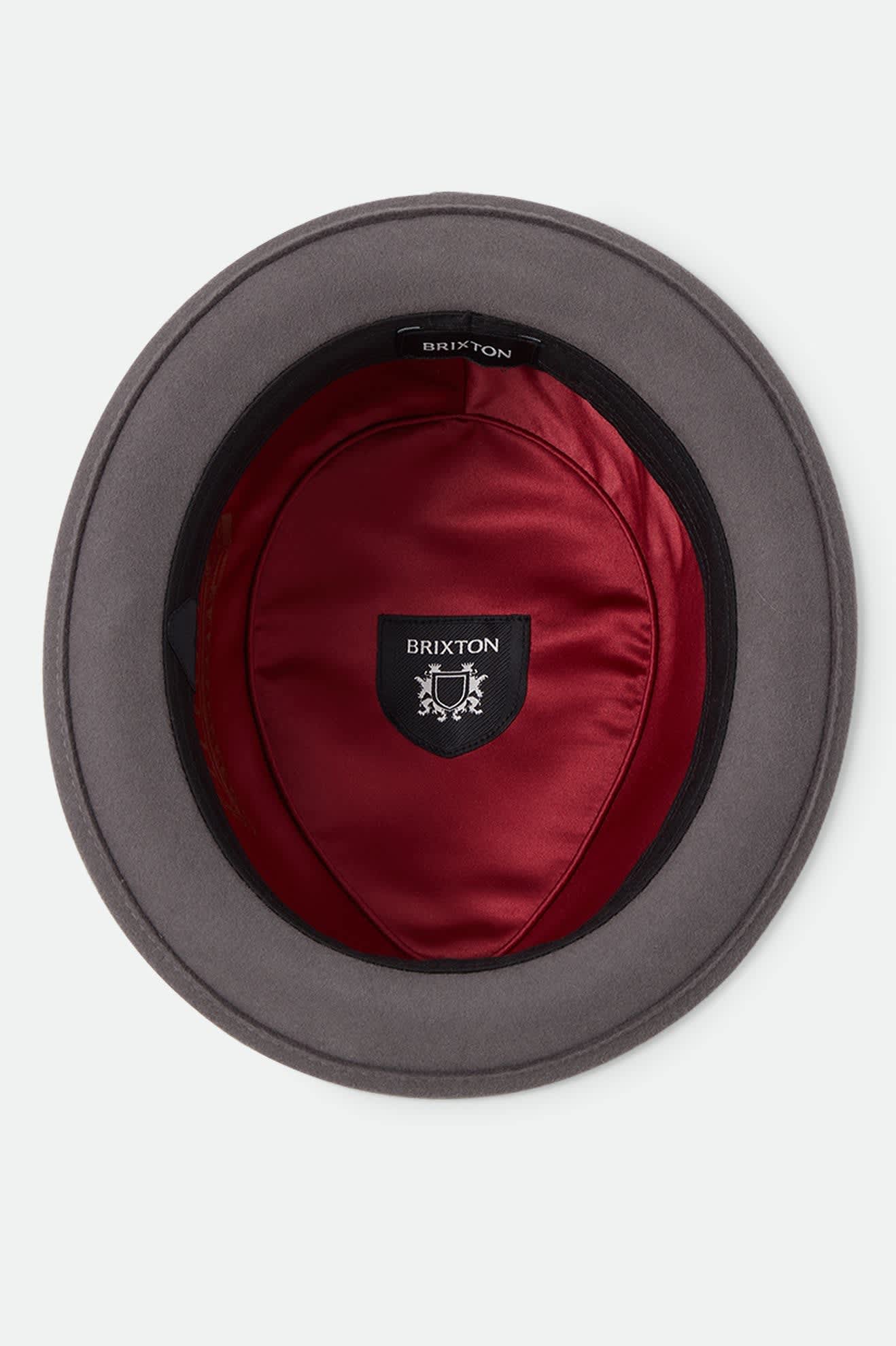 Unisex Stout Pork Pie in the color Charcoal/Charcoal - Additional Laydown image