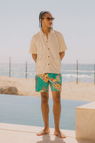 Men's Classic Trunk 17" in the color Primal Green/Floral - Men's Lifestyle image