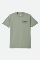 Men's Grade Short Sleeve Shirt in the color Desert Green/Dark Navy/Amber Terrain - Front Product View