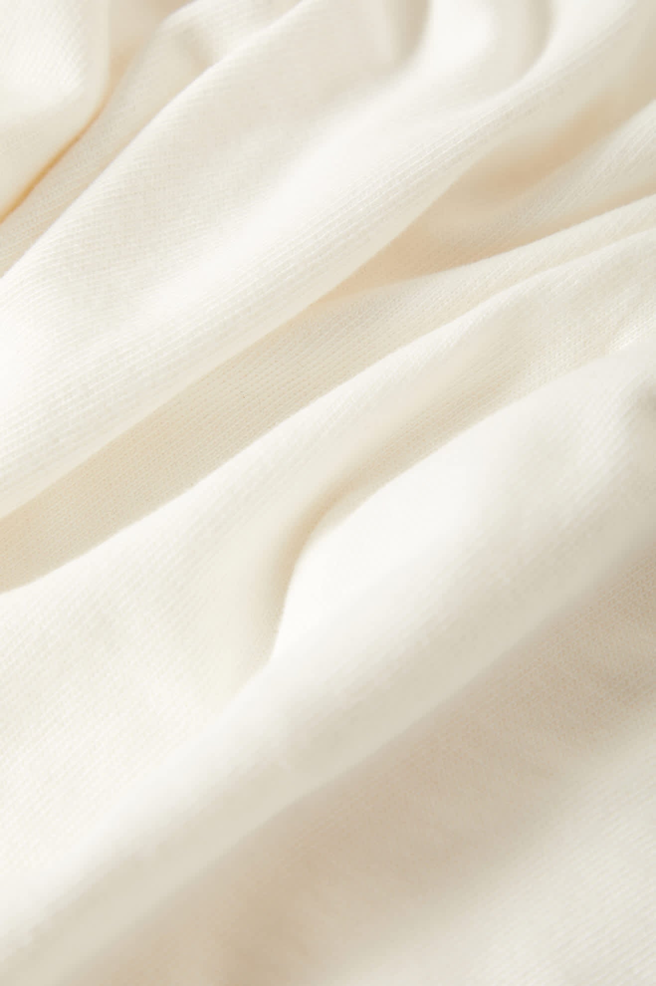 Women's Carefree Organic Garment Dye Lounge Skirt in the color Off White - Additional Laydown image