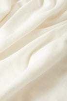 Women's Carefree Organic Garment Dye Lounge Skirt in the color Off White - Additional Laydown image