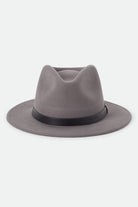 Unisex Messer Fedora in the color Grey/Grey - Additional Laydown image