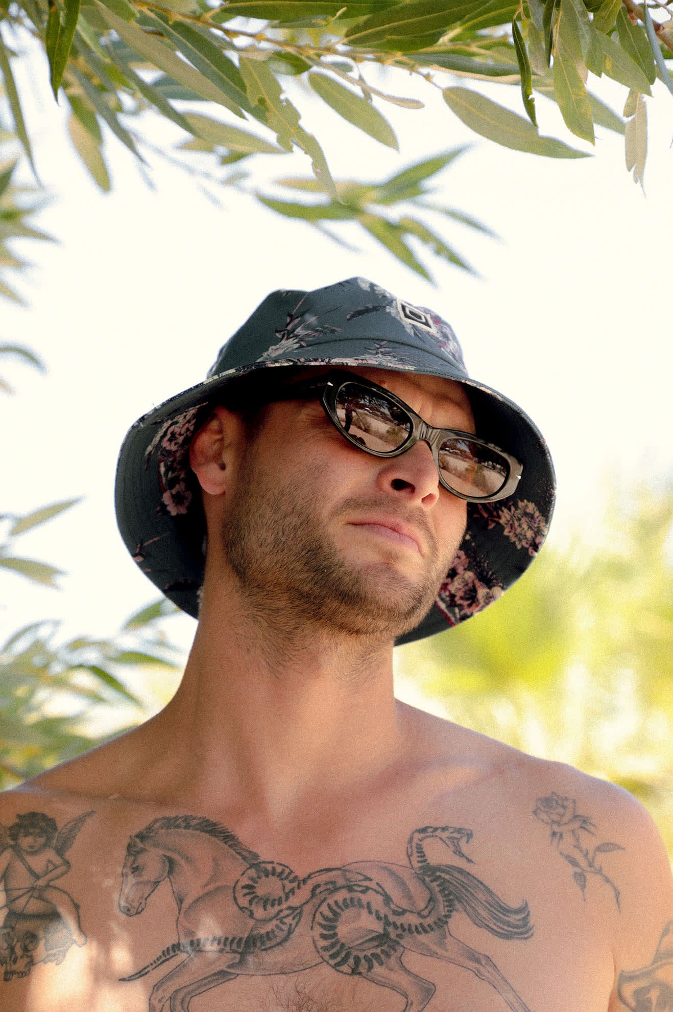 Unisex Eldon Water Packable Bucket Hat in the color Midnight Blue - Men's Lifestyle image