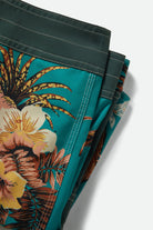 Men's Classic Trunk 17" in the color Primal Green/Floral - Additional Laydown image