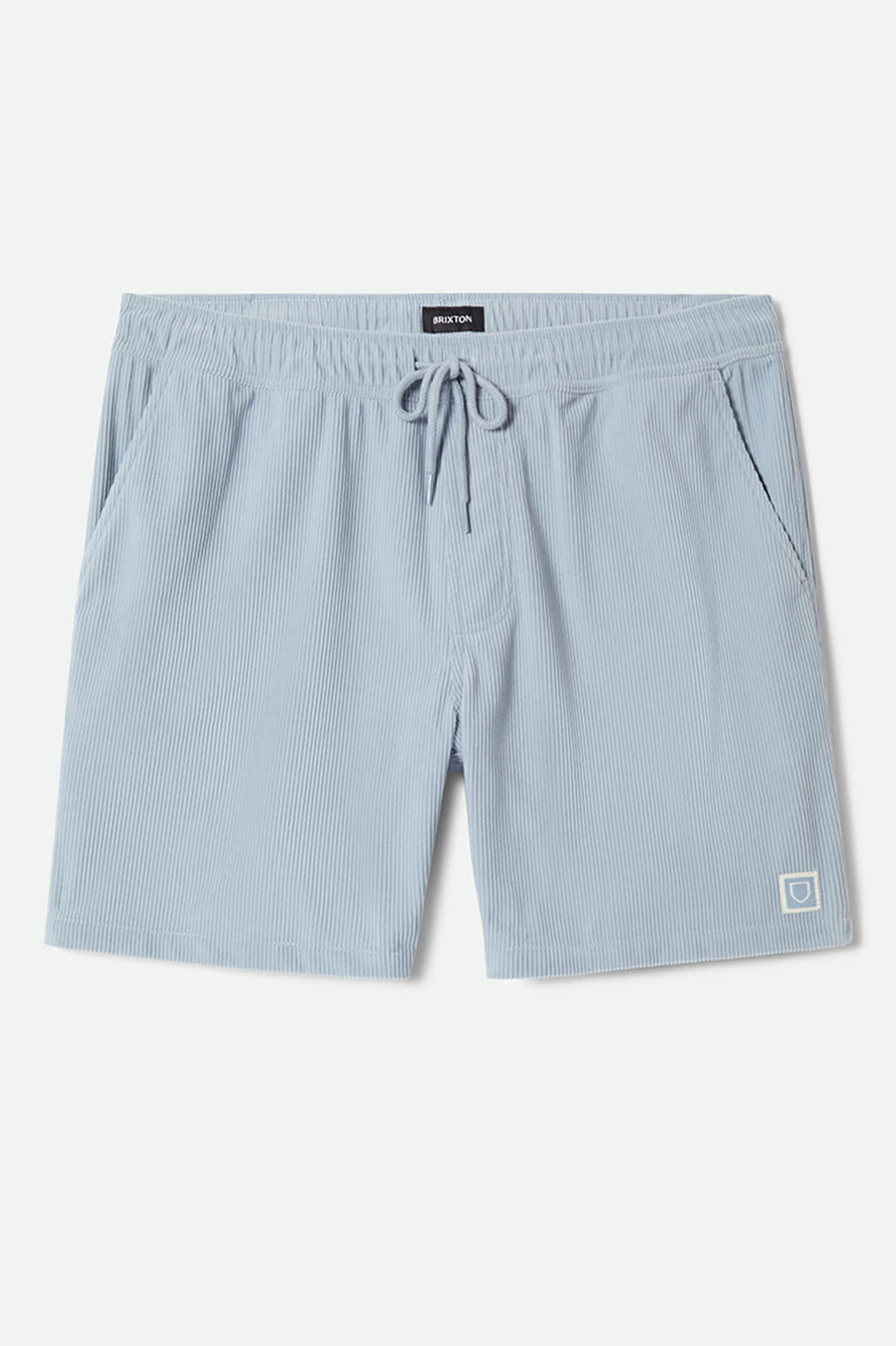 Men's Everyday Corduroy Short in the color Dusty Blue - Front Product View
