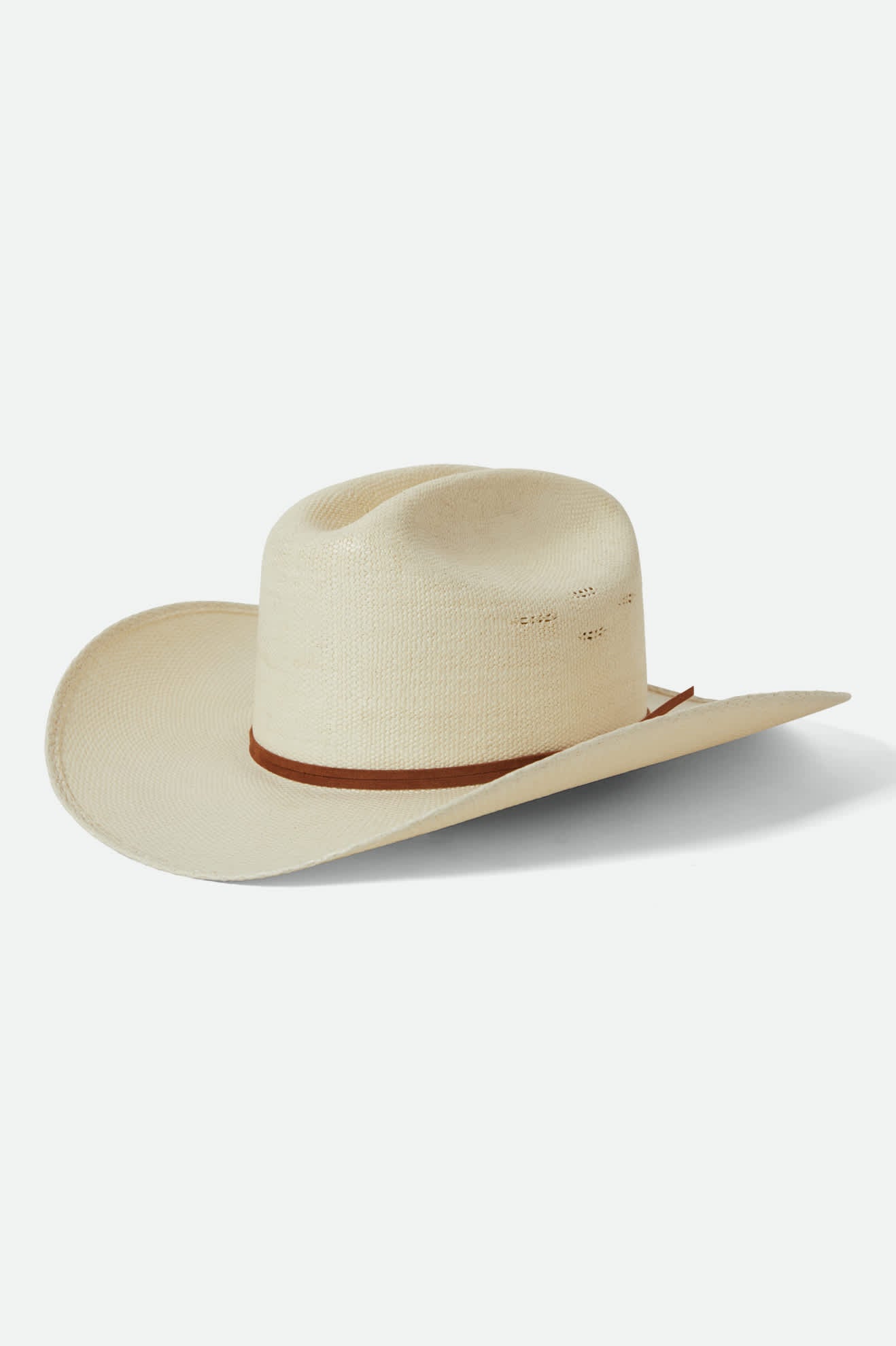 Unisex Laredo Straw Cowboy Hat in the color Bone - Front Product View
