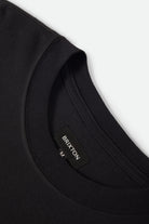 Men's Drive Short Sleeve Oversized T-Shirt in the color Black - Additional Laydown image