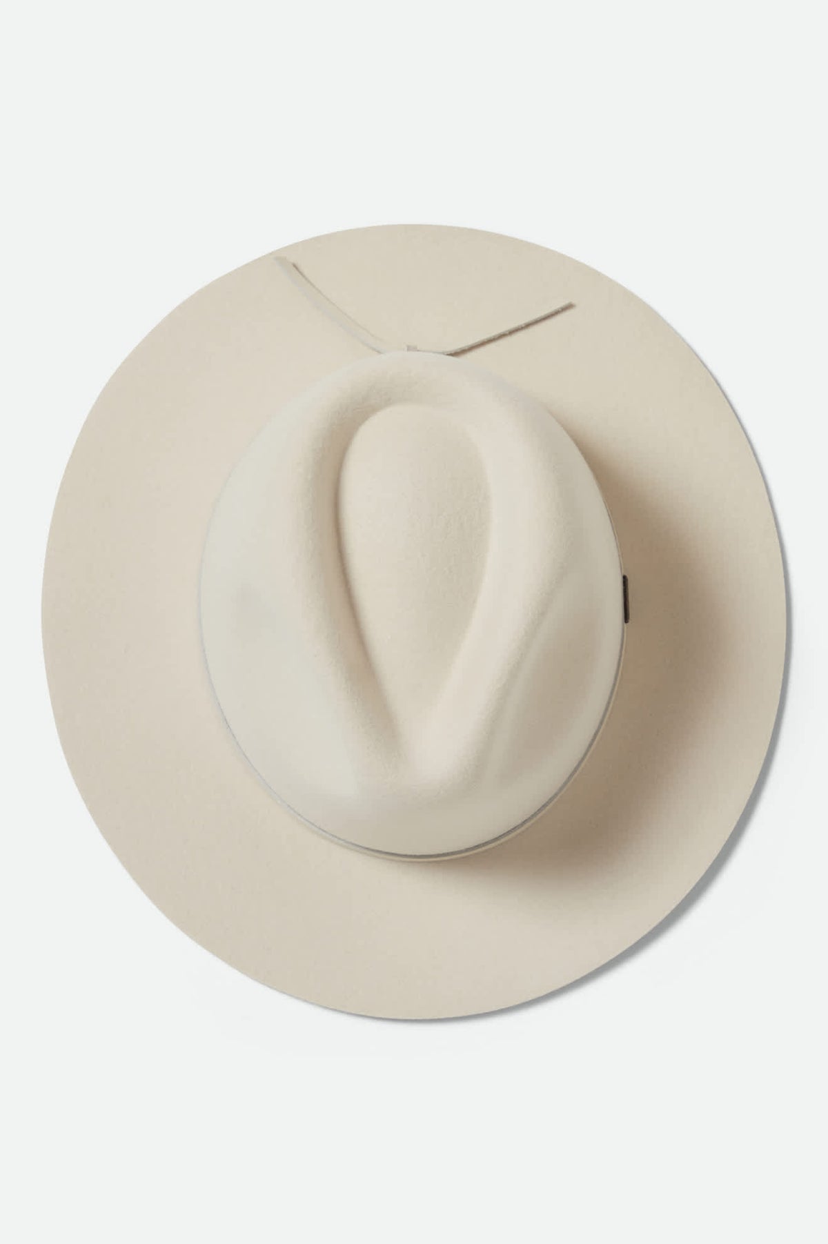Unisex Wesley Fedora in Off White – Brixton display picture 1