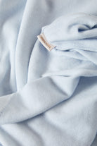 Women's Carefree Organic Garment Dye Perfect T-Shirt in the color Blue Aura - Additional Laydown image