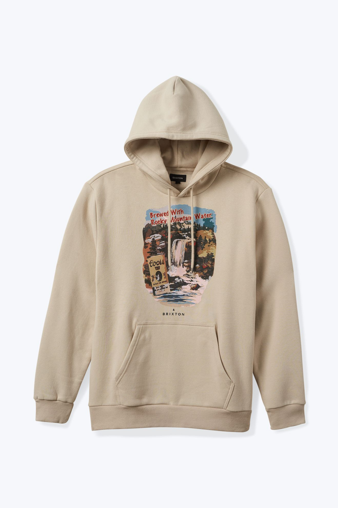 Brixton Coors Spring Hoodie - Beige