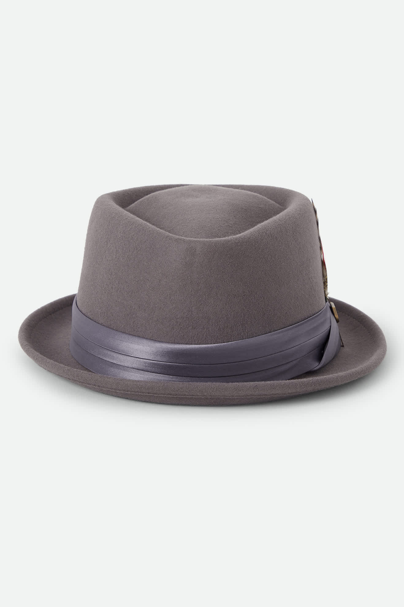 Unisex Stout Pork Pie in the color Charcoal/Charcoal - Additional Laydown image