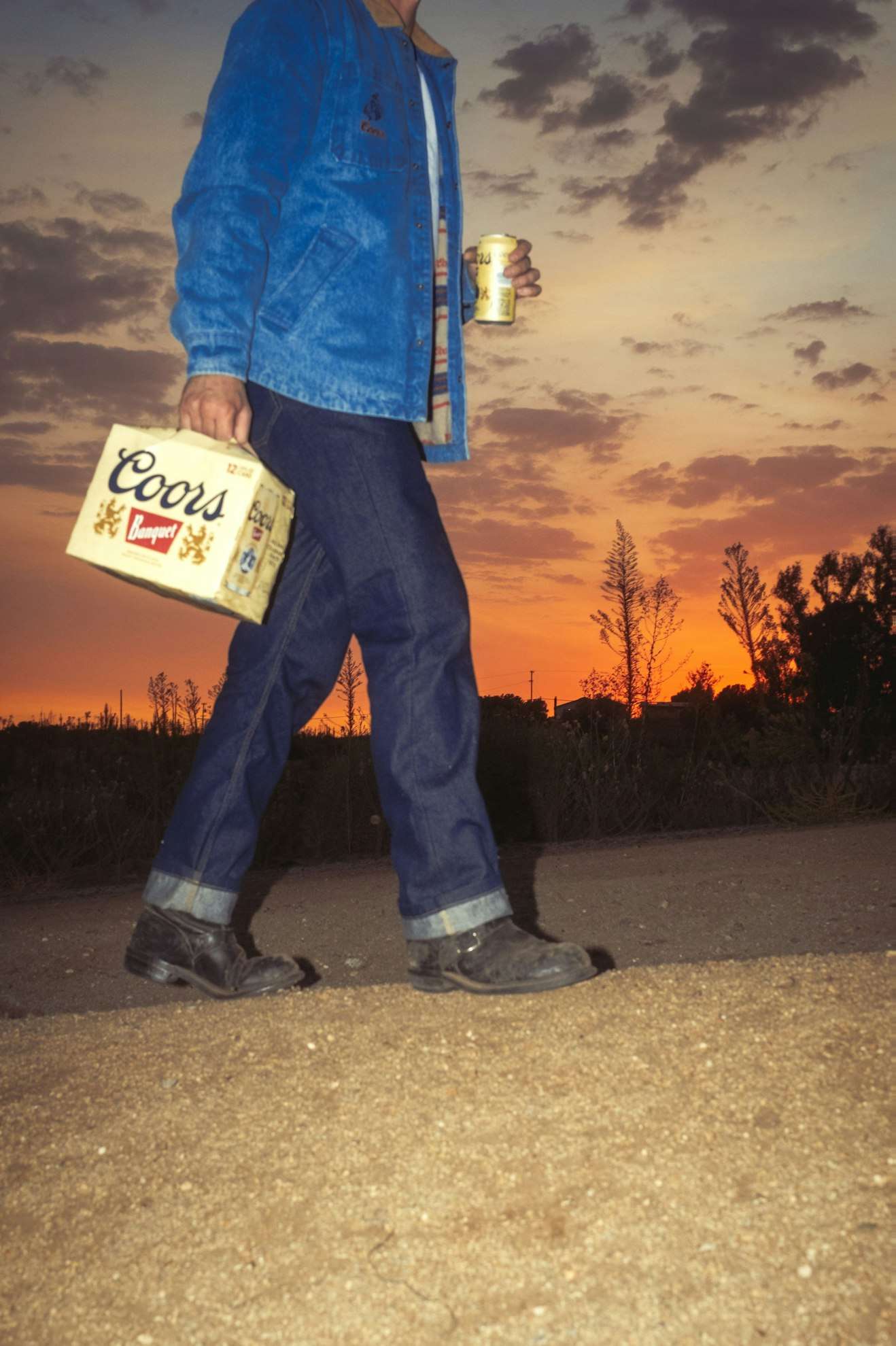 Coors light denim jacket deals