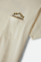 Men's Roman Short Sleeve Pocket Shirt in the color White - Additional Laydown image