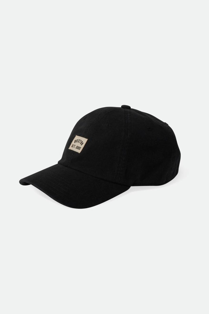 Brixton Woodburn Netplus Adjustable Hat - Black Vintage Wash