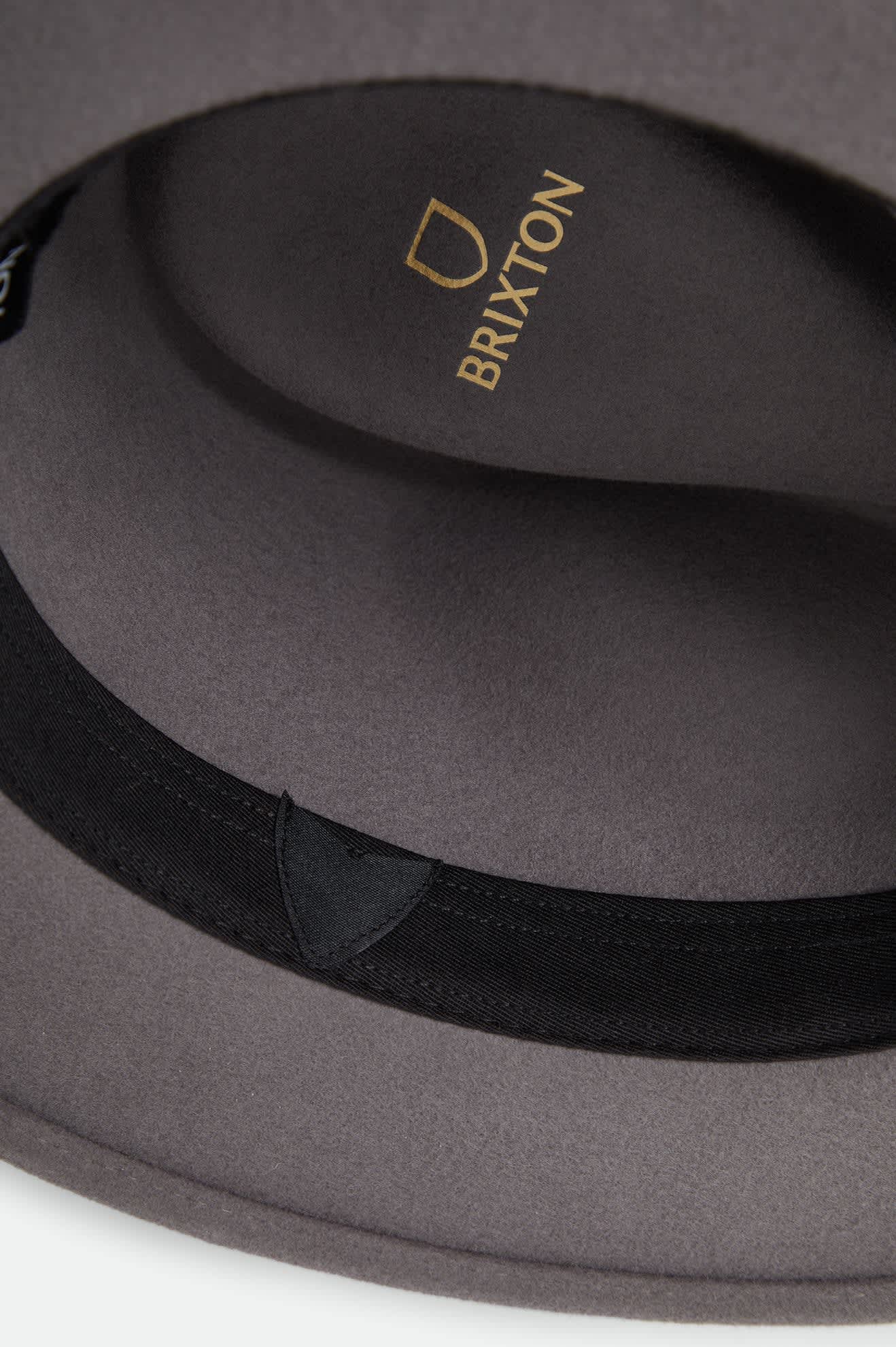 Unisex Messer Fedora in the color Grey/Grey - Additional Laydown image
