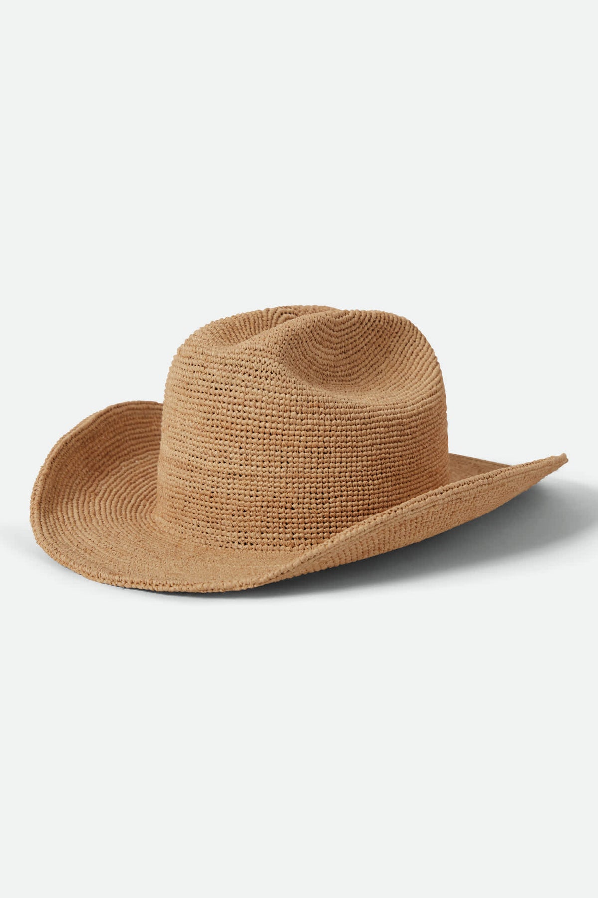 Straw Cowboy Hat with Shapeable Brim, Wide Brim Sun Hat for Outdoor Sunset Hat - Rustic Shapable Brim Cowgirl Hat | Sunday  main image 2