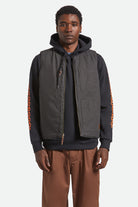 Men's Builders Abraham Reversible Vest in the color Bark Camo - Additional Fit image