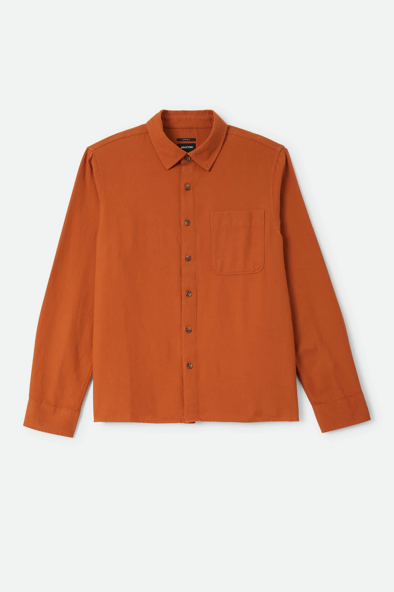 Men's Hasting Lightweight Flannel in the color Caramel - Front Product View