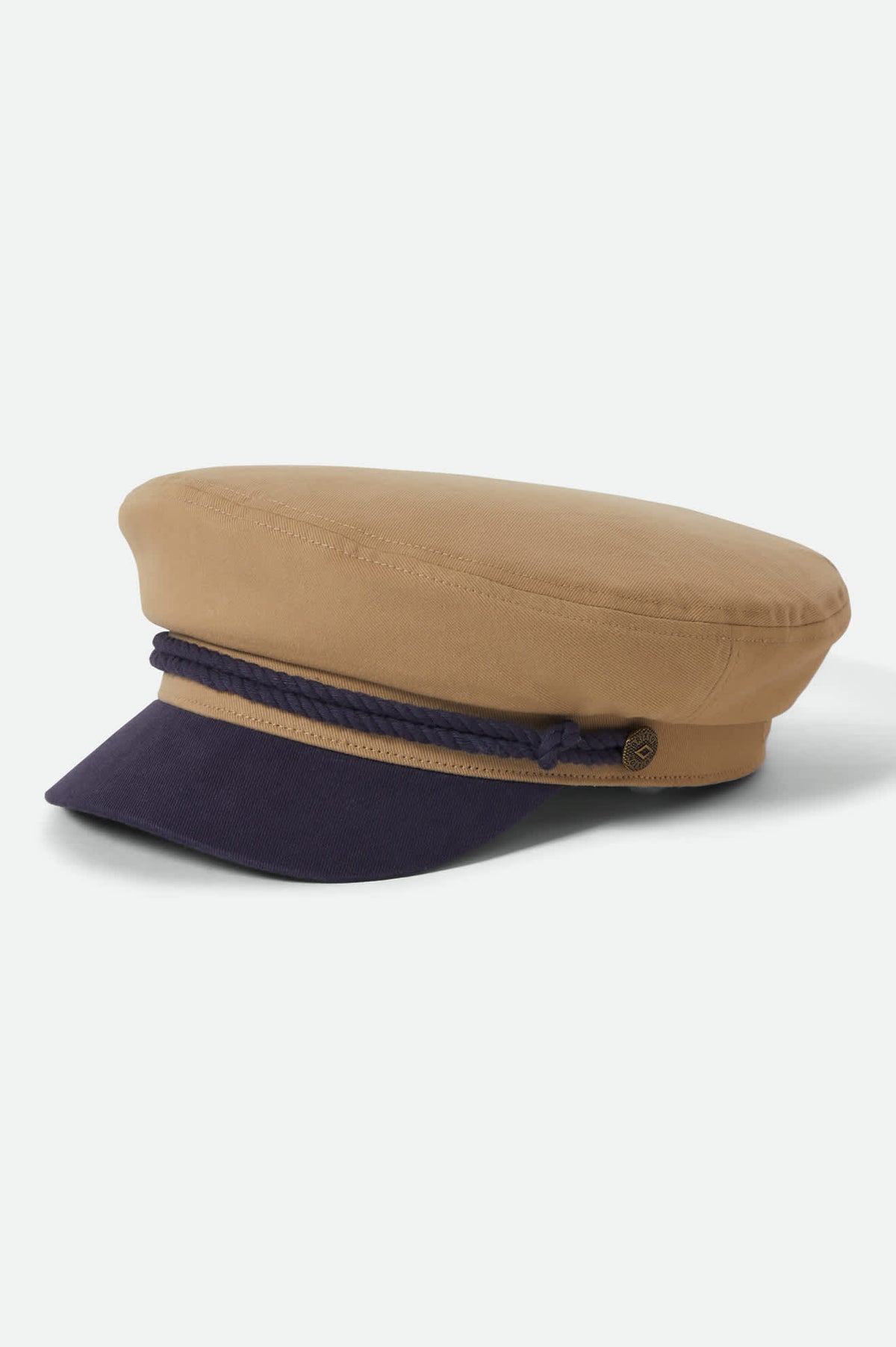 NEW Women’s Bristol Fiddler Cap in Dark Earth Sand Herringbone Medium Wool Hat Herringbone Wool Blend Fiddler main image 2