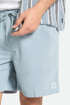 Men's Everyday Corduroy Short in the color Dusty Blue - Additional Fit image