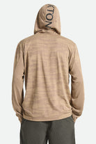 Men's Journey Long Sleeve Sun Hoodie in the color Desert Tiger Camo - Men's Back View