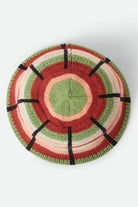 Women's Redding Knit Packable Hat in the color Peach Cobbler Multi Stripe - Additional Laydown image