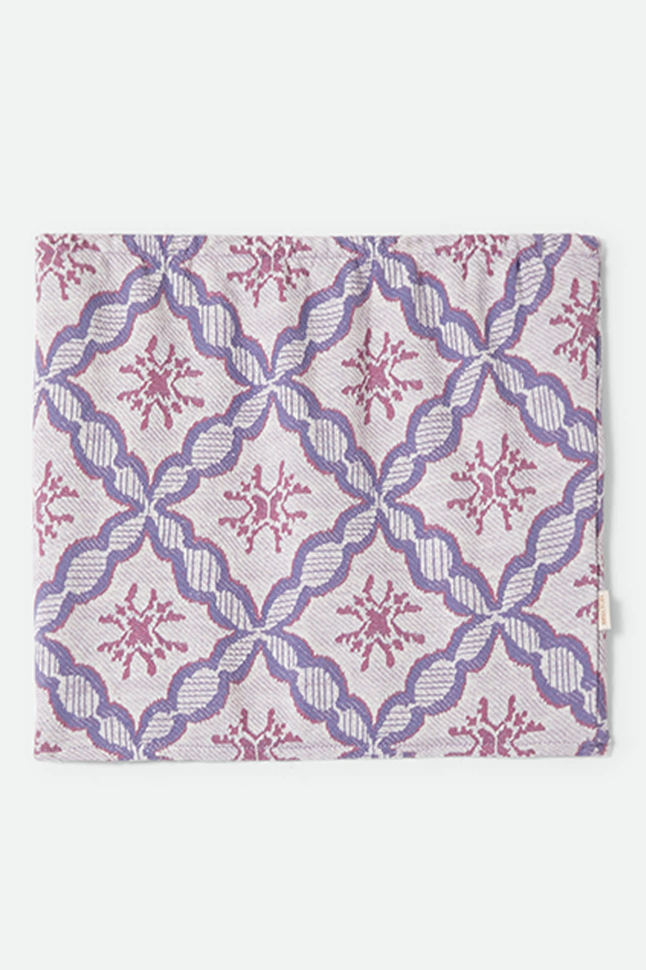 Women's Hot To Go Tube Top in the color Off White/Blue Tile - Front Product View