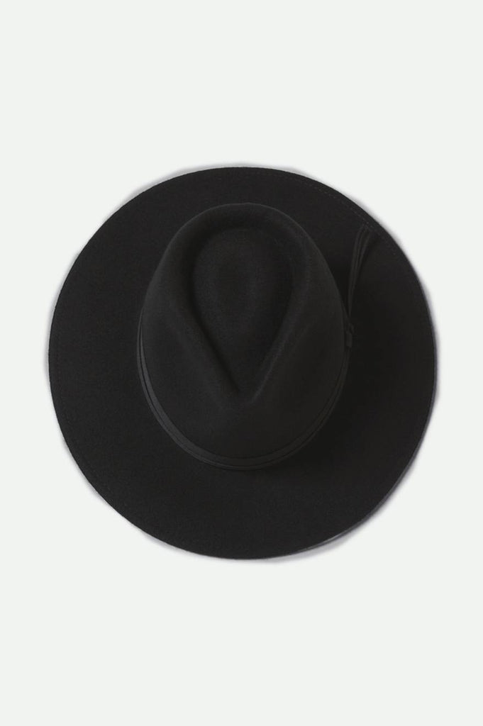 Brixton Dayton Convertabrim Rancher Hat - Black/Black