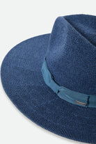 Women's Lyons Knit Packable Hat in the color Midnight Blue - Additional Laydown image