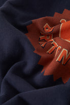 Men's 76 Certified Full Zip Hoodie in the color Washed Navy - Additional Laydown image