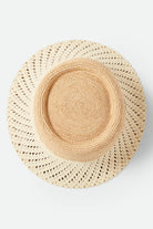 Women's Ellee Festival Straw Bucket Hat in the color Natural/Natural - Additional Laydown image