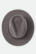 Unisex Messer Fedora in the color Grey/Grey - Additional Laydown image