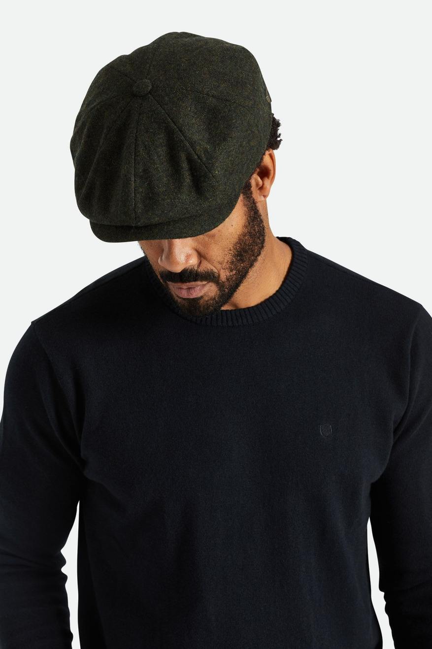 Brood Baggy Snap Cap Moss Moss Brixton