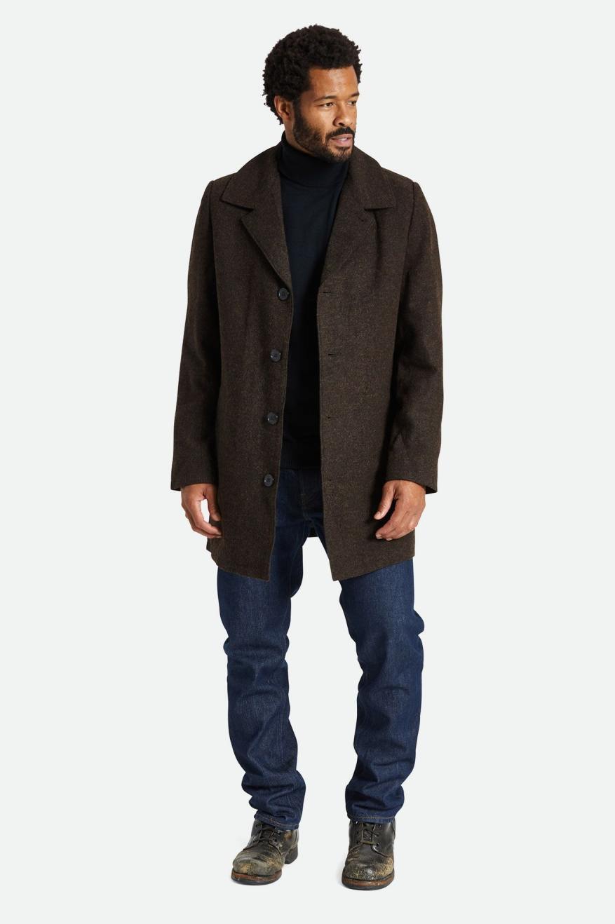 Union Trench Coat Bison Brixton