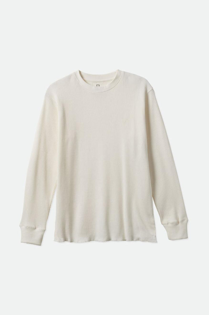 Brixton Reserve Thermal L/S Tee - Off White