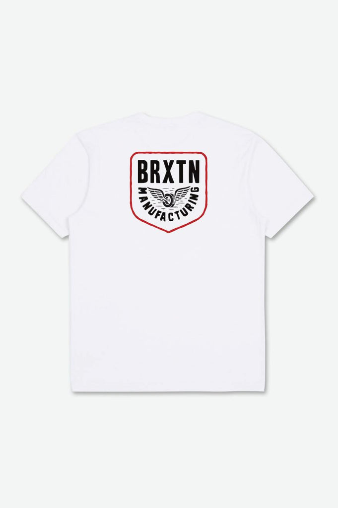 Brixton Grantly S/S Tailored Tee - White