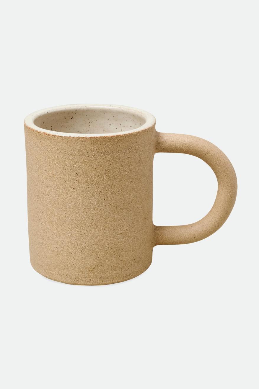 Brixton x O-M Hand Crafted Ceramic Mug - Beige
