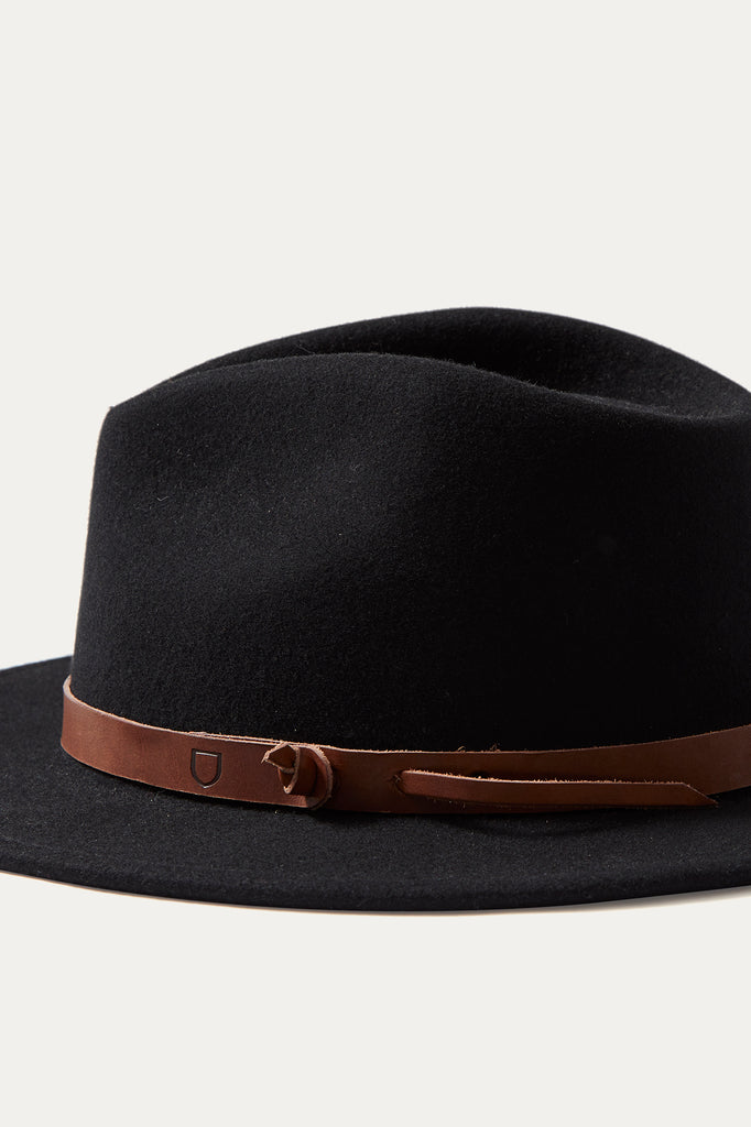 Brixton Brixton x Artifact Leather Adjustable Hat Band - Brown