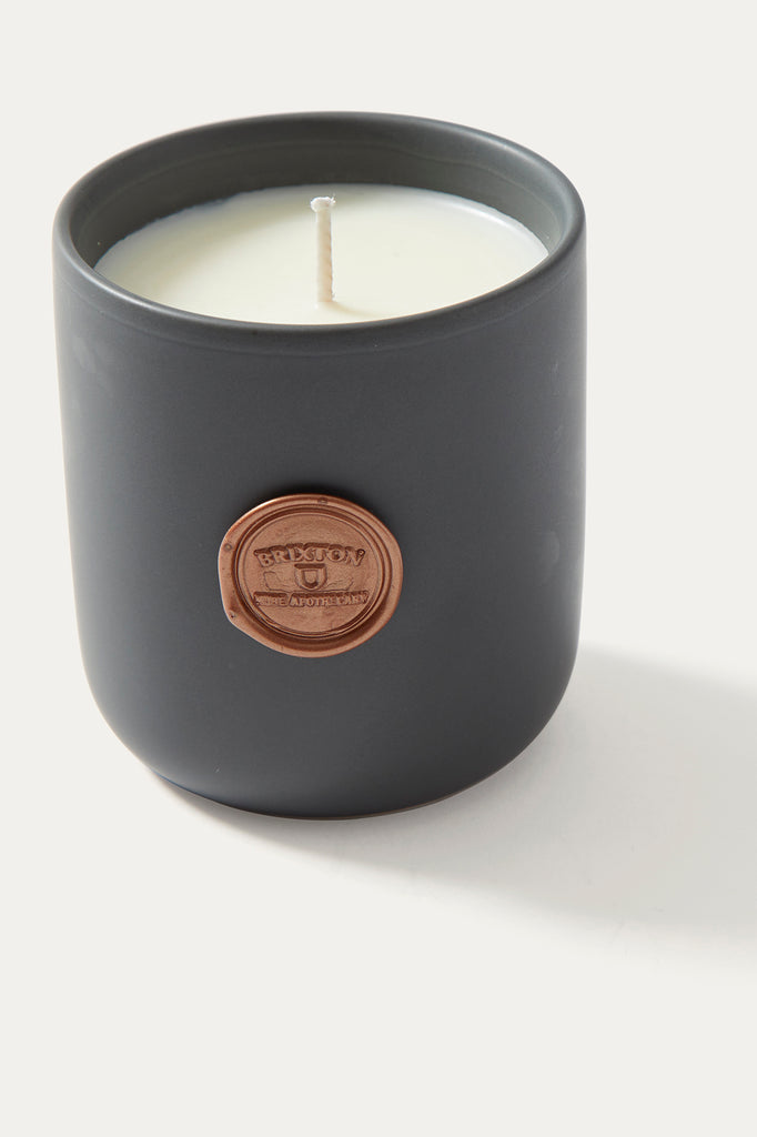 Brixton Brixton x Muse Flannel Scented Candle - Gunmetal