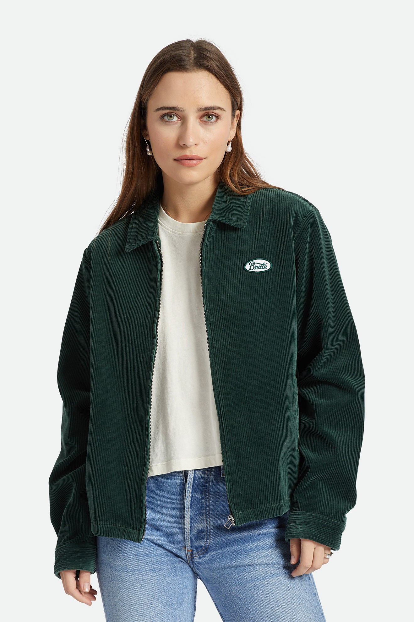 Women's Utopia Eisenhower Jacket Emerald – Brixton